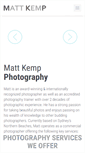 Mobile Screenshot of mattkemp.com